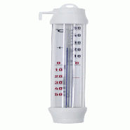 Schneider - Thermomètre, -50 à +50 °C, Longueur : 215 mm - blanc 160026