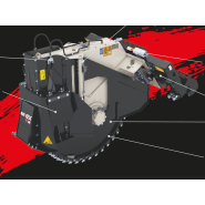Scie à rocher conçue pour les saignées à section prédéfinie - SIMEX T 600_0