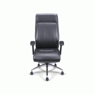 Fauteuil manager Maori - imitation cuir - Mécanisme synchrone - Accoudoirs 3D - Piètement aluminium poli - Livraison rapide - Garantie 3 ans Fauteuil manager Maori - imitation cuir - Mécanisme synchrone - Accoudoirs 3D - Piètement aluminium poli - Livraison rapide - Garantie 3 ans