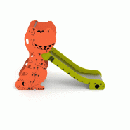 Toboggan Dino - Hauteur 0.90 m - Polyéthylène, acier galvanisé et inoxydable, panneau de coffrage Toboggan Dino - Hauteur 0.90 m - Polyéthylène, acier galvanisé et inoxydable, panneau de coffrage
