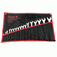 Trousse de 17 Clés Mixtes Expert CV 6 à 32 mm DIN 3113 - 312257 - Beast - gris acier 5907698024446