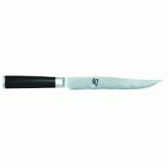 Couteau à trancher Shun Classic 20cm - Noir Autre Acier Kai 32.2x cm - noir acier DM0703 Couteau à trancher Shun Classic 20cm - Noir Autre Acier Kai 32.2x cm - noir acier DM0703