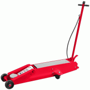 Cric rouleur hydropneumatique lourd - 10 tonnes - Hauteur maximale 650 mm - Idéal pour camionnettes, bus et camions MW Tools CAT10TLNP Cric rouleur hydropneumatique lourd - 10 tonnes - Hauteur maximale 650 mm - Idéal pour camionnettes, bus et camions MW Tools CAT10TLNP