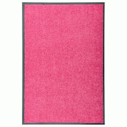 Décoshop26 - Paillasson lavable Rose 60x90 cm DEC023194 - 3001216069604