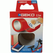 GEKO Adhésif tissu plastifié 38mmx2.7m rouge - 035-1062969