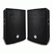 Paire d'enceintes Sono Bass Reflex Trapézoïdal à 3 voies 10"/25cm - 2 x 400W - BM SONIC BMS-10 - 3666638039095