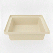 PLAST'UP ROTOMOULAGE Bac de rangement empilable 30l - SABLE - beige plastique 0637962083026