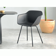 Lot de 2 chaises de réunion design pas cher Lot de 2 chaises de réunion design pas cher