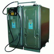 Station UNI Platine 3 000 litres soit 2 cuves UNI 1 500 litres en batterie avec vanne de sélection - CEMO - 90276 Station UNI Platine 3 000 litres soit 2 cuves UNI 1 500 litres en batterie avec vanne de sélection - CEMO - 90276