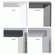 Table de réunion 4 à 8 personnes Star - Mobel Linea - Argent Ral 9006, 160, Poirier_0