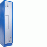 Vestiaire 2 portes z ou l - armoire gain de place Vestiaire 2 portes z ou l - armoire gain de place