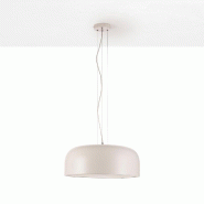 AQA Design Lustre FAY blanc en métal, acrylique L.52 P.52 H.120 - blanc métal MP04041