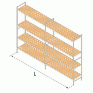 Etagère 5 Niveaux Ht 1750mm x P400mm CODIGEL Etagère 5 Niveaux Ht 1750mm x P400mm CODIGEL