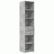 Helloshop26 - Buffet bahut commode armoire meuble de rangement organisateur cuisine salle de séjour salon haut 40 x 42,5 x 185 cm 02_0034440 - 300021 Helloshop26 - Buffet bahut commode armoire meuble de rangement organisateur cuisine salle de séjour salon haut 40 x 42,5 x 185 cm 02_0034440 - 300021