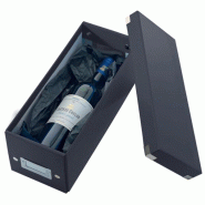 LEITZ Lot de 6 Boîte de rangement Click & Store Wow, format CD, coloris noir - noir 60410095
