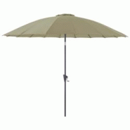 Parasol terrasse en fibre de verre Pagode 300 cm Argile Proloisirs - 3700103079794 Parasol terrasse en fibre de verre Pagode 300 cm Argile Proloisirs - 3700103079794