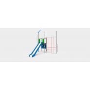 Pfc2 - structures de jeux combinées - novatilu - antidérapant de 21 mm