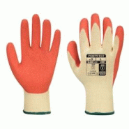 Portwest - Gants manutention enduit mousse de latex très adhérent #ff750c Taille 10 - 5036108302062
