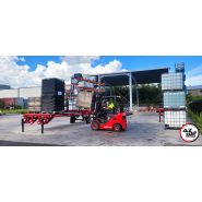Remorque pédagogique de formation CACES® R.489 et R.485 avec suspension
