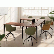 Table de formation Paris avec surface soft touch