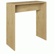 Table pont Vertigo chêne clair 94x40x100cm