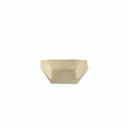 Betik Ecoline – 1250 unités – Barquette bateau bois FSC  – 13 cm - beige Bois massif 1011005