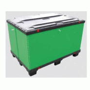 Caisse - Palette plastique durable et résistant - BACBOX LIGHT Caisse - Palette plastique durable et résistant - BACBOX LIGHT