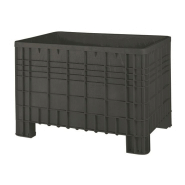 Caisse palette plastique économique atlas 520 litres l.1165 x p.790 mm Caisse palette plastique économique atlas 520 litres l.1165 x p.790 mm