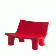 Canapé low lita love - rouge
