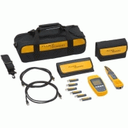 Kit vÉrificateur de poe de cÂbles rÉseaux et services vdv avec sonde intellitone et 6