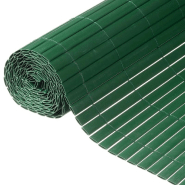 Nature écran de jardin à double face pvc 1,5x3 m vert 428516