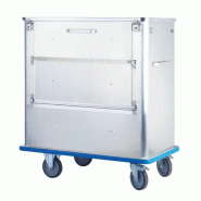 Sclessin 375.085UP Chariot Conteneur 880/2 Avec Pare-Chocs Professionnel - 375.085UP