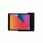 Support mural Domo Slide plat avec fonction de recharge pour iPad Air 11 pouces 2025 - noir - Bravour® Support mural Domo Slide plat avec fonction de recharge pour iPad Air 11 pouces 2025 - noir - Bravour®