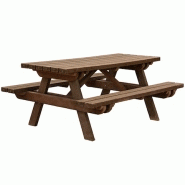 Table picnic plastique recyclé 50 1.80 - REF 2000120