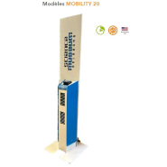 Borne de distribution de batteries externes et de restitution - Capacité 20 batteries de 5 500 mah - Mobility 20 Borne de distribution de batteries externes et de restitution - Capacité 20 batteries de 5 500 mah - Mobility 20