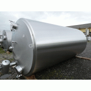 Cuve Pierre Guerin 12704 L - Pression de service 0,15 bar - Inox 304 L - 2007 Cuve Pierre Guerin 12704 L - Pression de service 0,15 bar - Inox 304 L - 2007