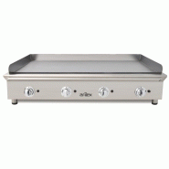 Fry-Top à gaz lisse en ACIER rectifié - L1300 | Arilex - 130FRYGRN Fry-Top à gaz lisse en ACIER rectifié - L1300 | Arilex - 130FRYGRN