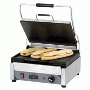 Grill panini grand premium plaques lisses avec surface utile 385x30... - PCGPLLGPT