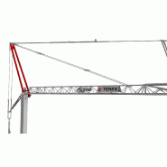 Grue à montage rapide CSE 40 - longueur de flèche 40 m - capacité maximale 4,4 t