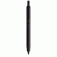 Lot de 2 Portemine rechargeable Rhodia scRipt, mine 0,5, gomme sous le poussoir, corps coloris noir - 3037920093994 Lot de 2 Portemine rechargeable Rhodia scRipt, mine 0,5, gomme sous le poussoir, corps coloris noir - 3037920093994