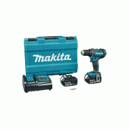 Perceuse visseuse LXT 18 V Li-ion turquoise/noir mandrin 1,5–13 mm Makita - bleu DDF482SFE Perceuse visseuse LXT 18 V Li-ion turquoise/noir mandrin 1,5–13 mm Makita - bleu DDF482SFE