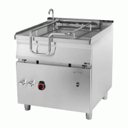 RM GASTRO Sauteuse basculante automatique électrique 80 l fond en inox REDFOX - BRM 90/80 E/N - REDFOX - 0615402220743