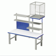 Table d’emballage basic line personnalisable - 540131 – 200 x 80 cm Table d’emballage basic line personnalisable - 540131 – 200 x 80 cm