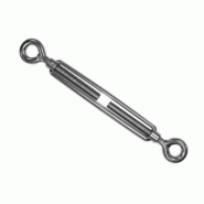 Tendeur inox - Tendeur inox 2 yeux - Sylev - Spécialisé dans les chaînes, câbles, cordages, sangles et accessoires de levage