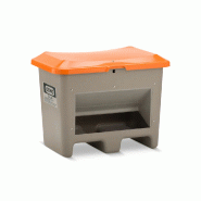 Bac à sel 200 Litres - Avec ouverture / avec passage de fourches