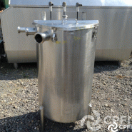 Bac de lancement 300 L avec demi-couvercle - 3 pieds - 3 sondes de niveau