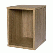 Case murale Vinno - fond L30xP35xH40cm - coloris chêne authentique - spécial cavistes