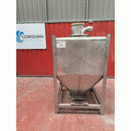 Cuve carrée en acier inoxydable 1.000 litres - référence                        :                         c13863