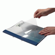 Durable Boîte de 25 étuis adhésifs POCKETFIX, 148x105 mm, transparent - transparent 8276-19