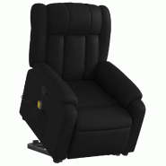Fauteuil inclinable de massage Noir Similicuir Modèle Zervessiax - 8721012177598